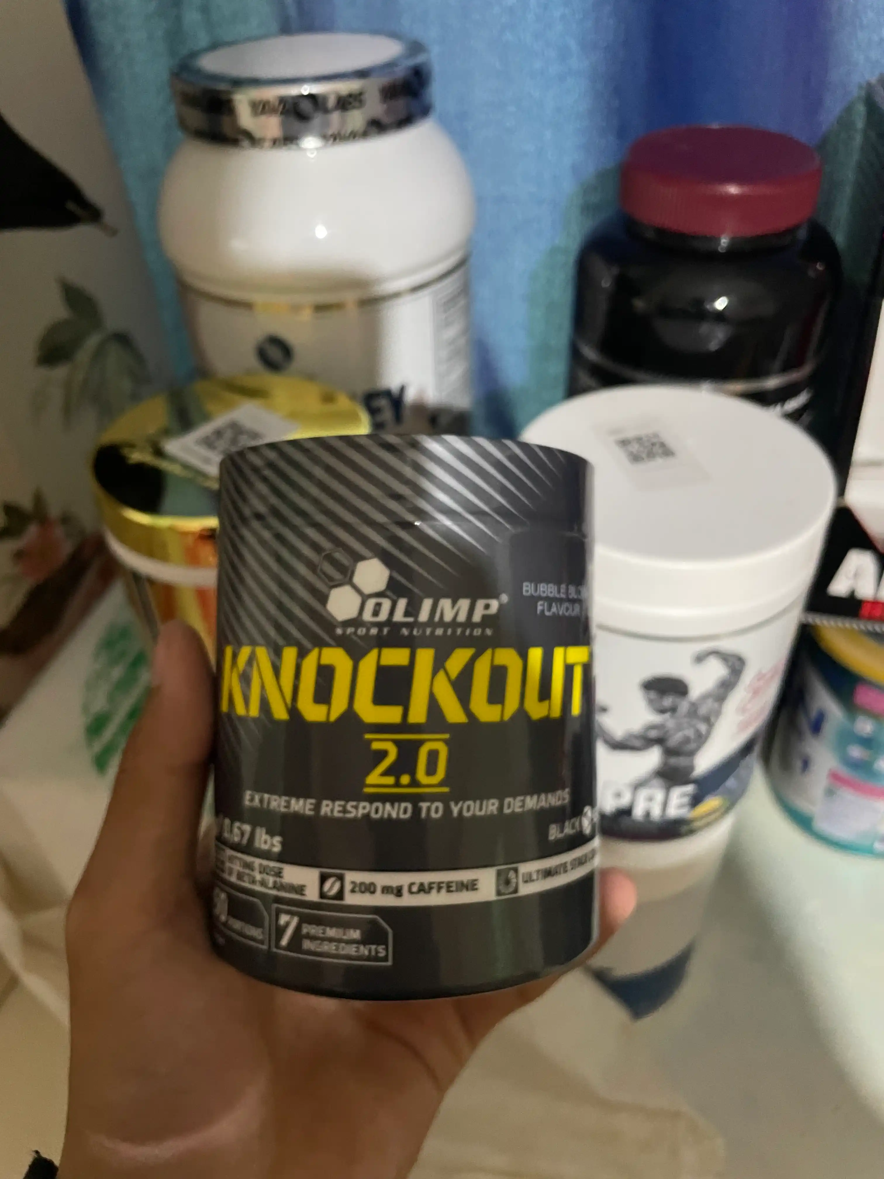 OLIMP Knockout 2.0 pre workout, 50 portsiya