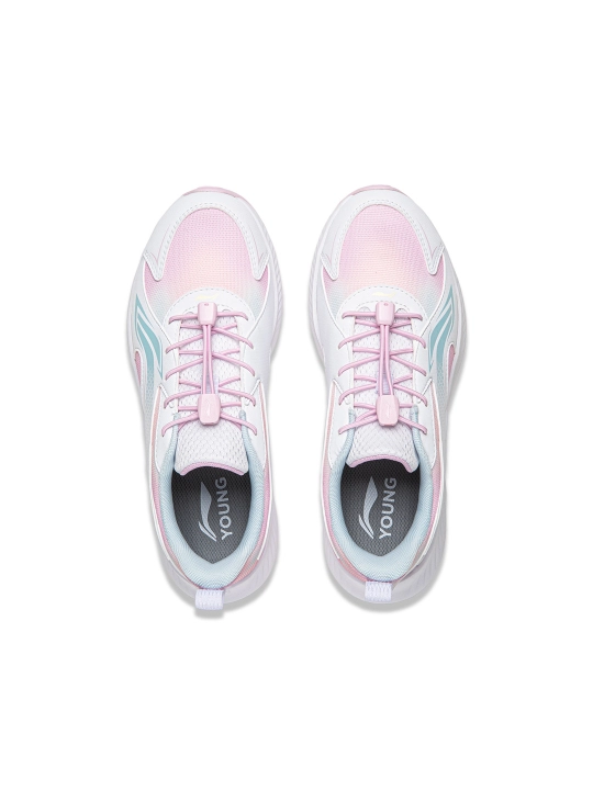 Подростковые кроссовки Li-Ning Ling Yue 2 V3 YKFW080 ультралегкие, Cool Shell