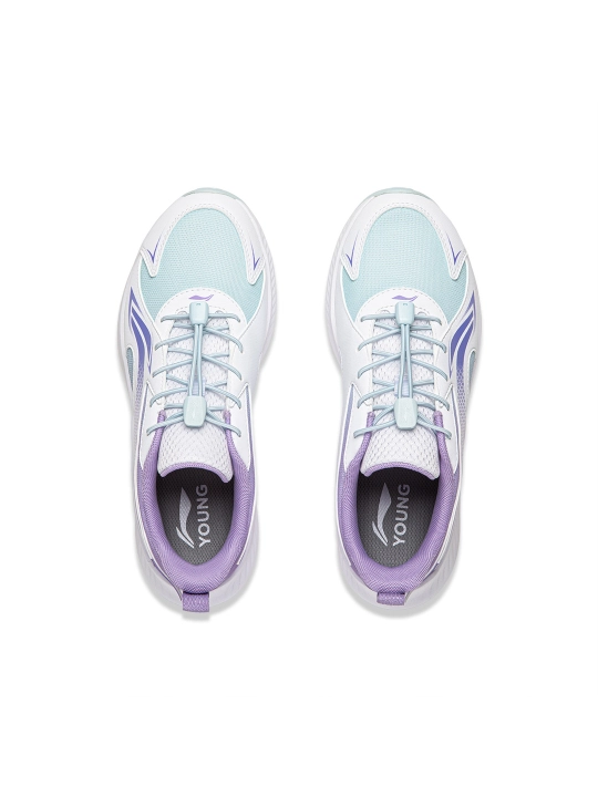 Подростковые кроссовки Li-Ning Ling Yue 2 V3 YKFW080 ультралегкие, Cool Shell