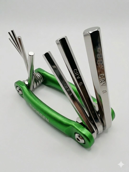 ​Набор шестигранных ключей и TORX звездочек, складной мультитул имбусовых ключей 