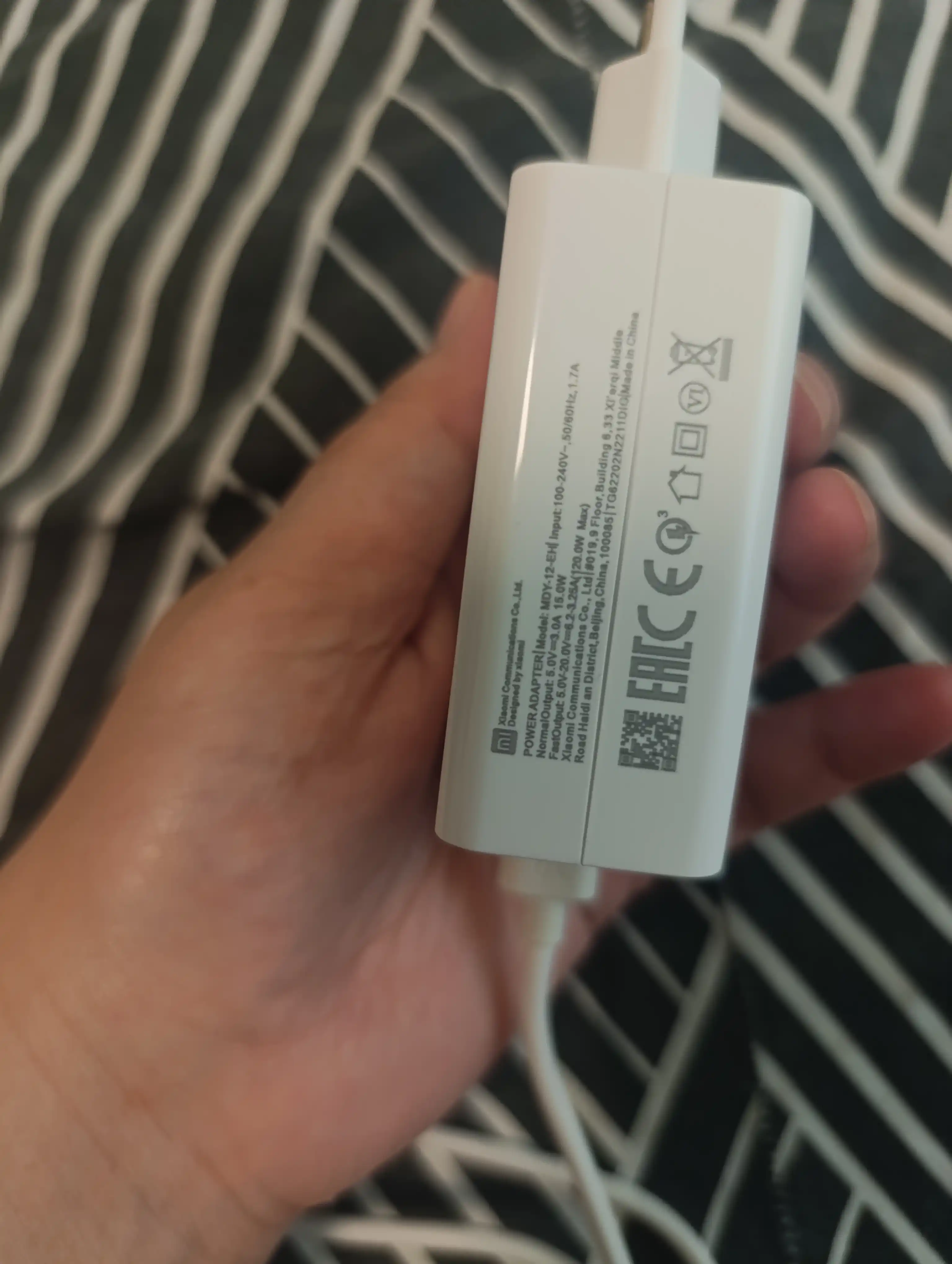 Samsung va Xiaomi Redmi uchun tezkor quvvatlash qurilmasi 120 Vt