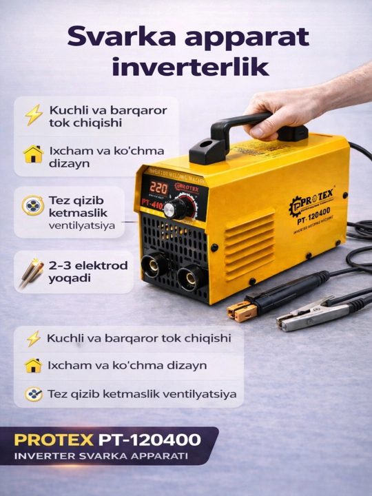 PT120400 400A invertorli payvandlash apparati - 