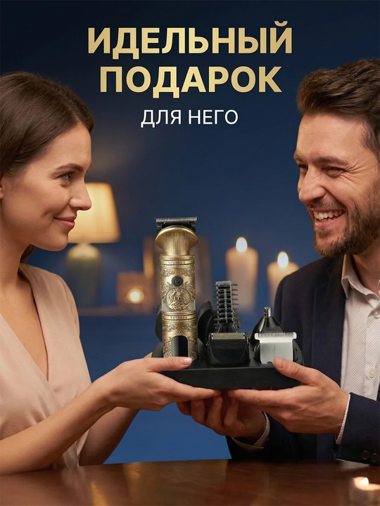 VGR soqol olish mashinkasi, professional trimmer soch va soqolni tekislash uchun