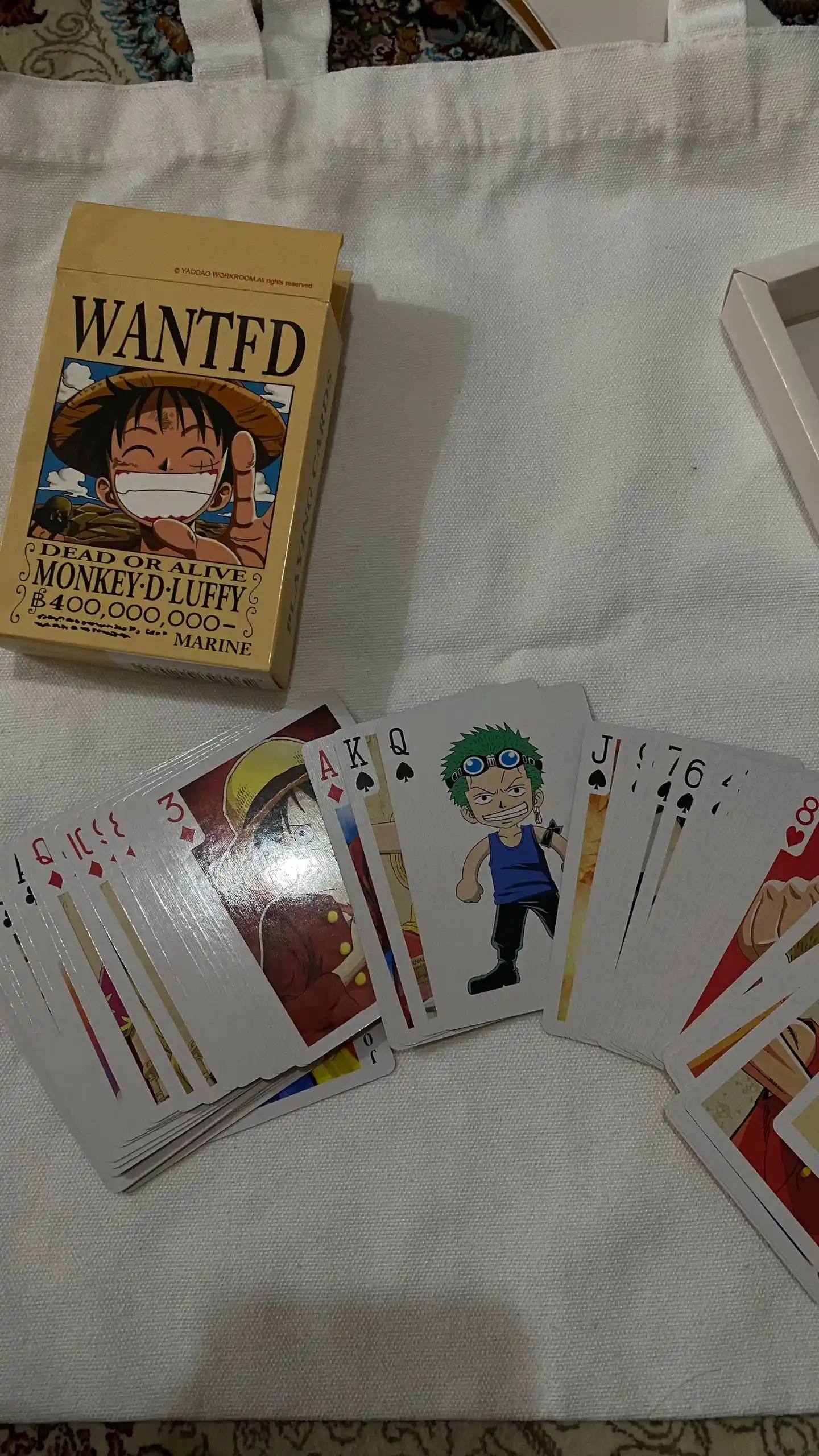Игральные карты аниме Ван пис One piece, Токийские мстители, для покера, настольные игры