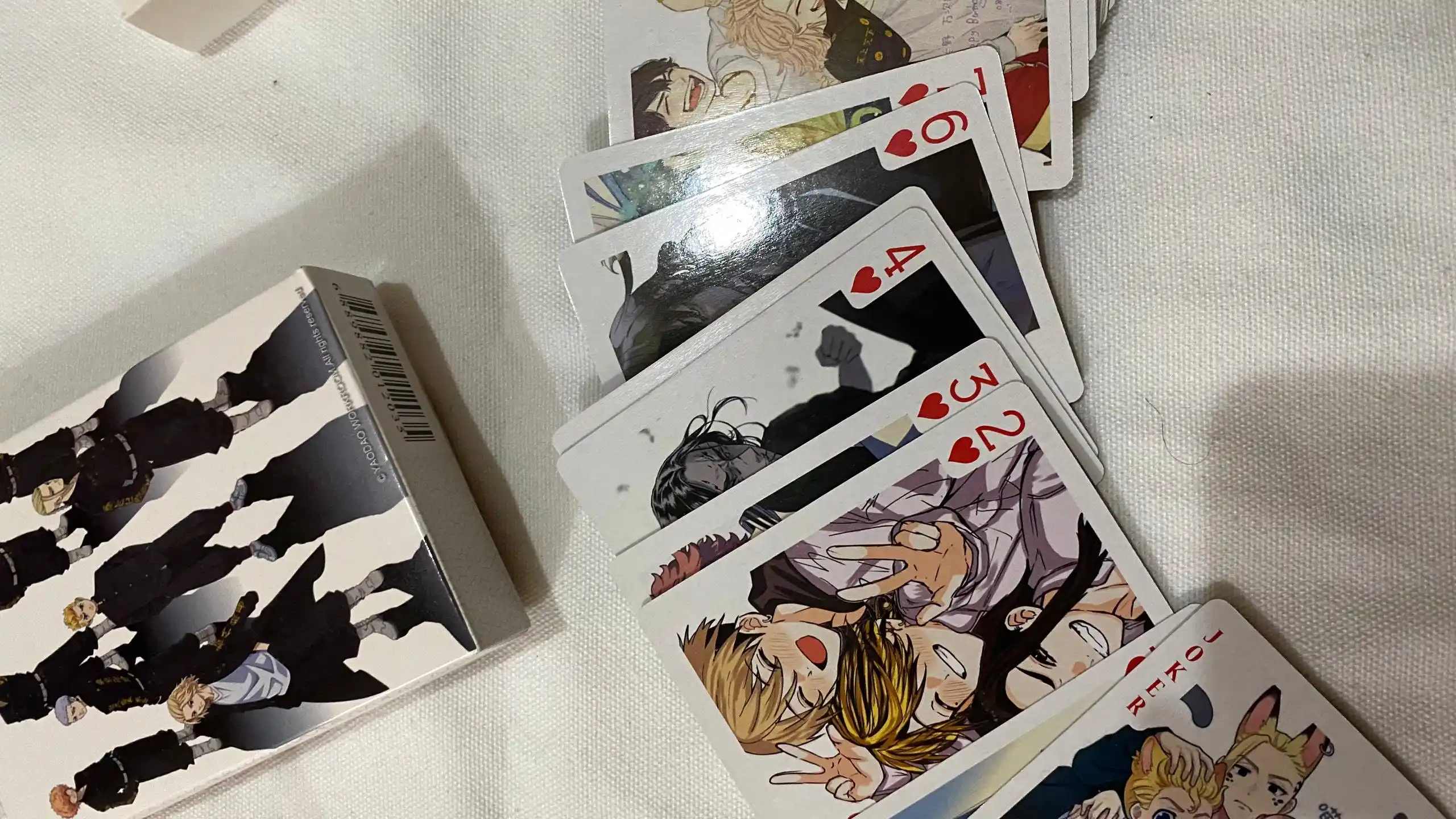 Игральные карты аниме Ван пис One piece, Токийские мстители, для покера, настольные игры