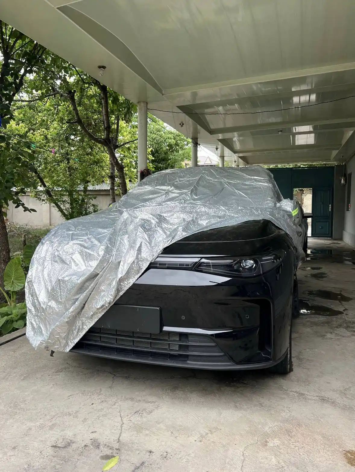 Авто тент Американка чехол Cobalt Onix Gentra Spark для машины водонепроницаемый