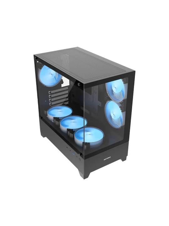Bo‘sh korpus, MYPRO AURA PRO, 6 ARGB shaxsiy kompyuter uchun akvarium qutisi,