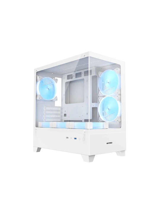 Bo‘sh korpus, MYPRO AURA PRO, 6 ARGB shaxsiy kompyuter uchun akvarium qutisi,
