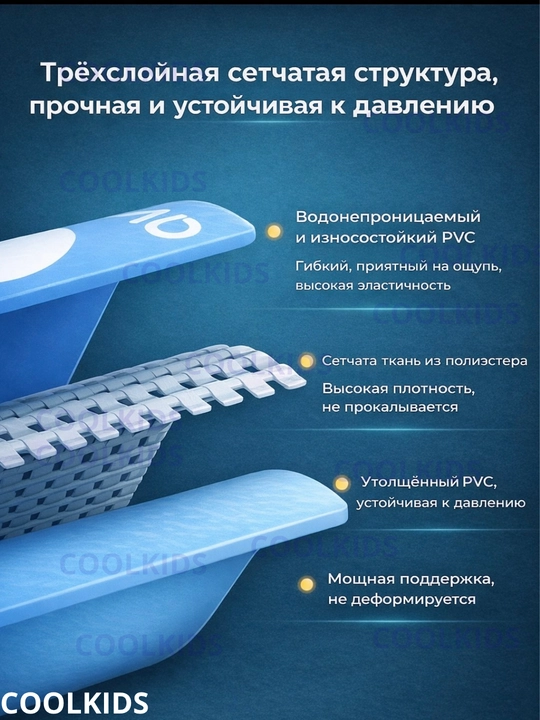 Надувной бассейн на 6 человек - автоматическая формовка при наполнении водо