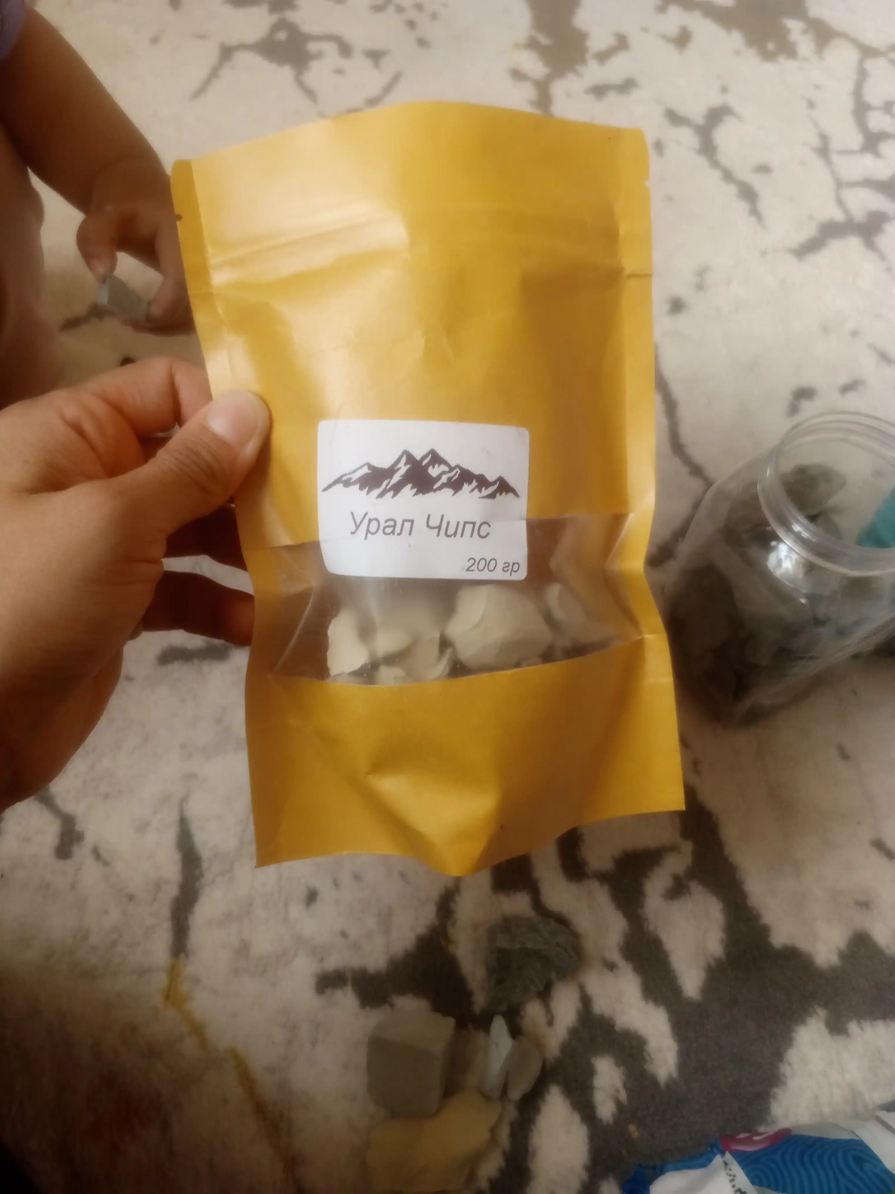 Сухарики из морской глины, 100 % натуральные, солёные, лёгкий перекус, быстро растворимые