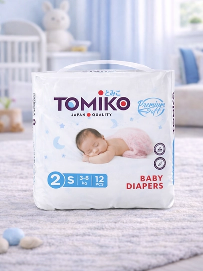 Подгузники Tomiko Premium Soft — MINVEST-TPPR-17L