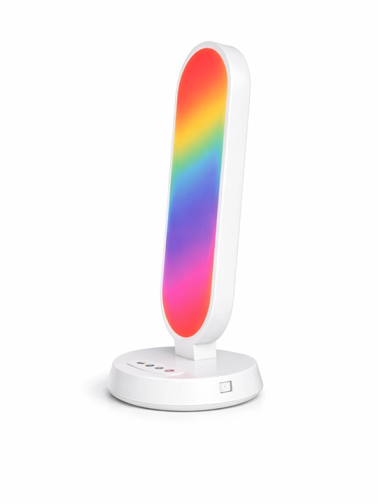 MJ-52 RGB stol chirog‘i, 16 rangli LED lamp, pult bilan