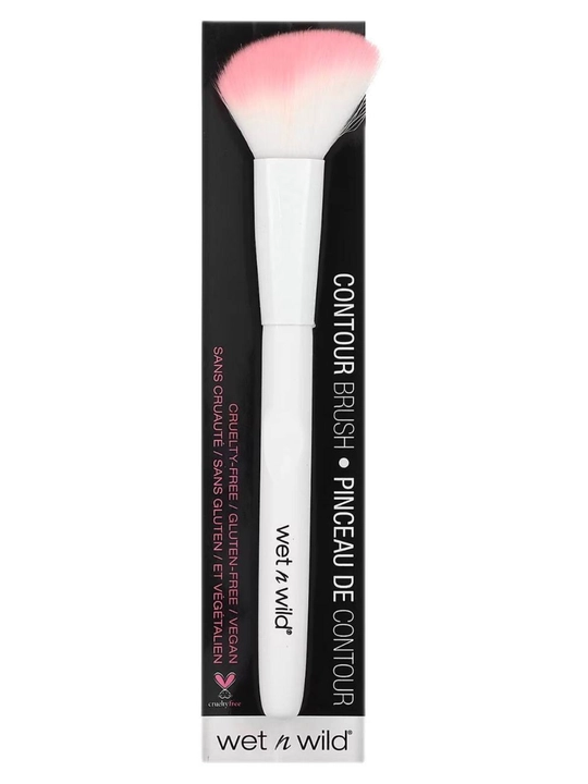 Кисть для макияжа Wet n Wild для румян, скошенная форма, мягкий ворс