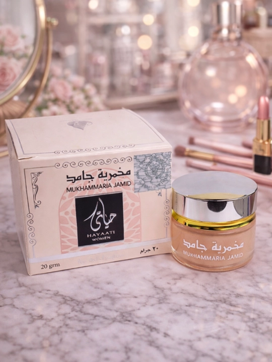 Feromon vazelin atir parfum ayollar uchun Mukhamaria Jamid 20g