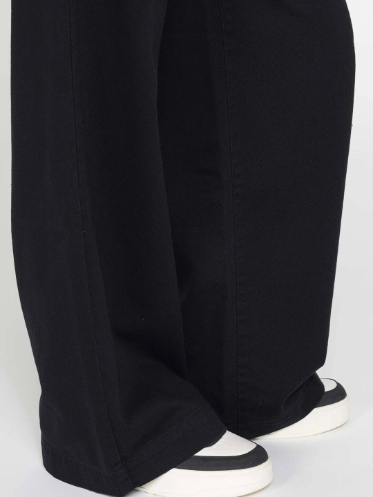 Ayollar uchun Carrera Jeans keng, 100% paxta, yuqori moslashuvchan jinsilar