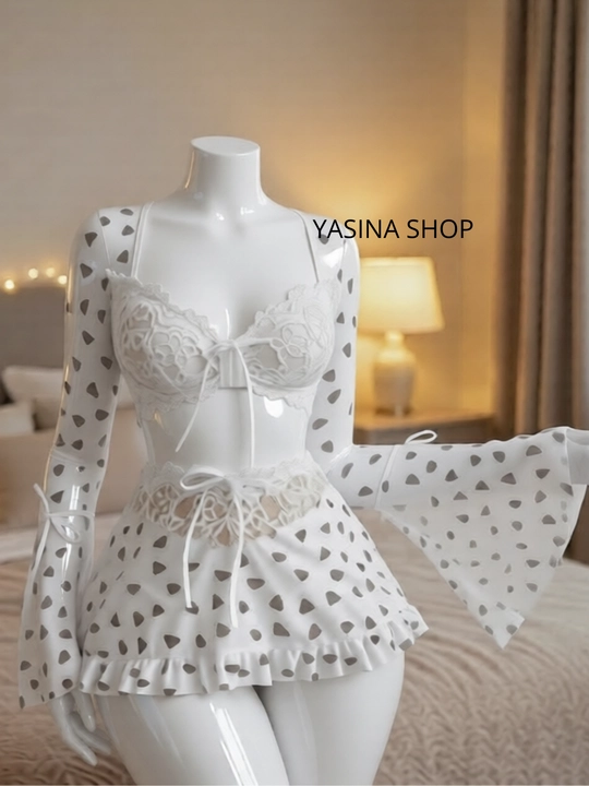 Pijama, penyuar, tungi kiyim, ochiq, bodi, ichki kiyim
