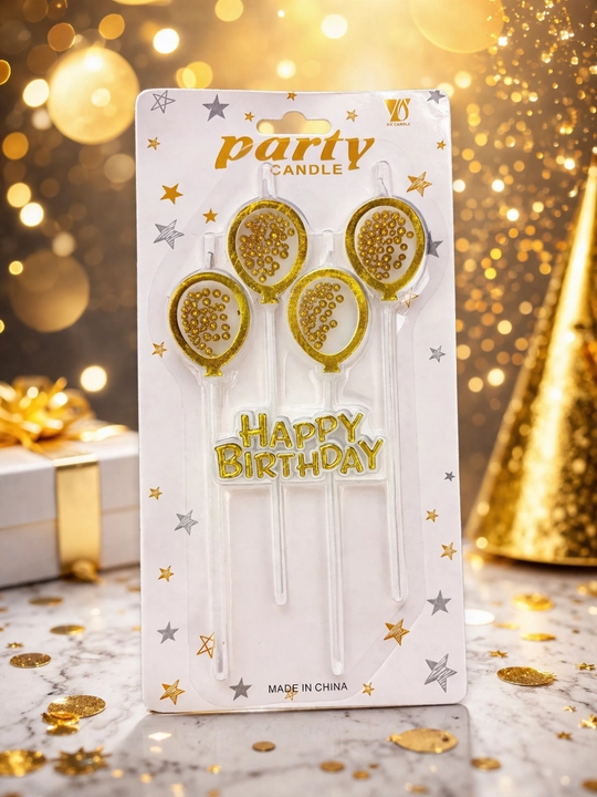 Набор свечей для торта «Happy Birthday» + нож для торта