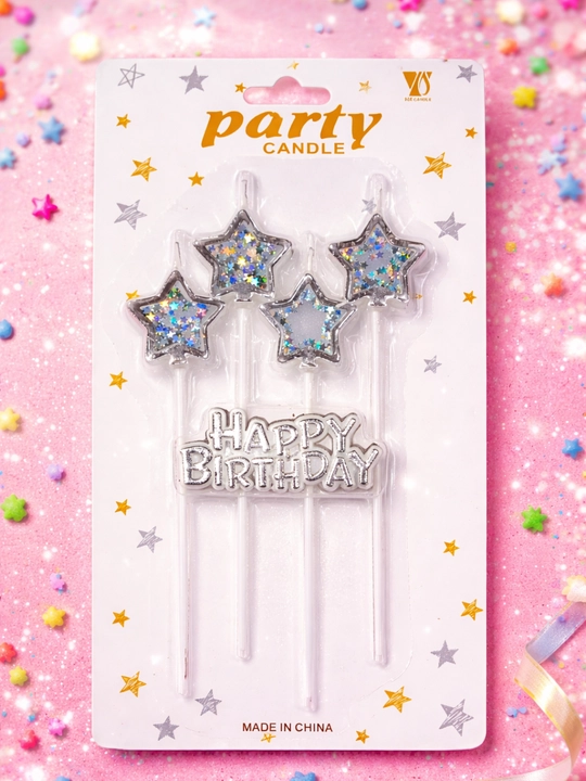 Набор свечей для торта «Happy Birthday» + нож для торта