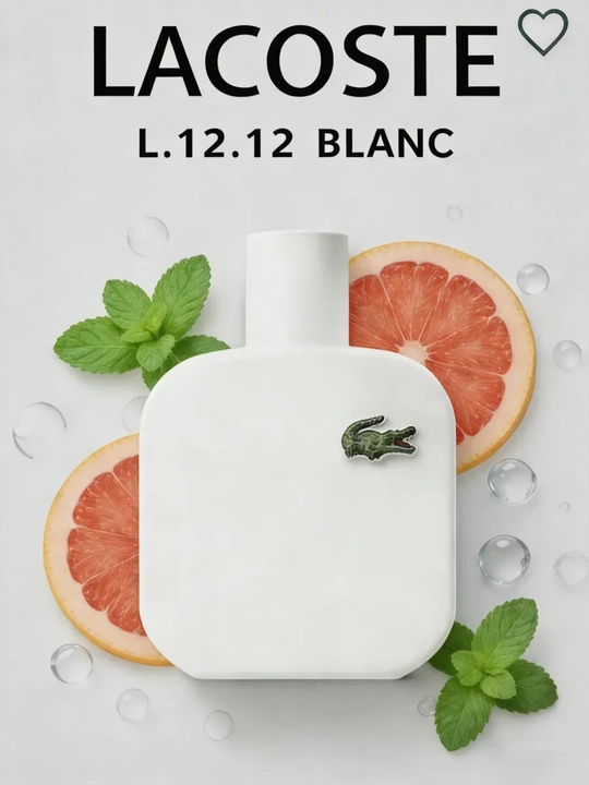 LACOSTE White Blanc pure erkaklar uchun atiri - 
