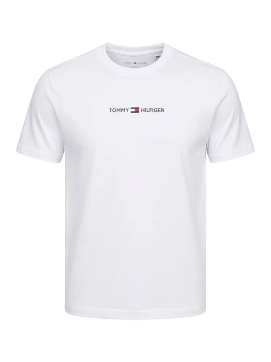 Tommy Hilfiger paxta futbolka (yozgi, kundalik) - 