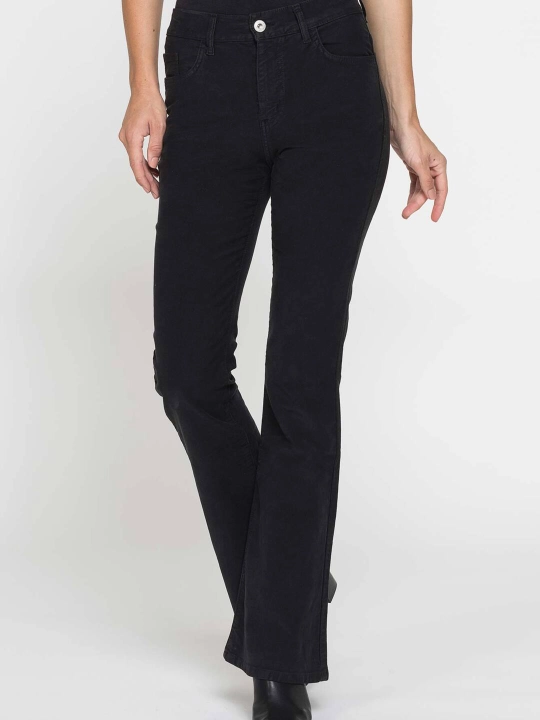 Ayollar jinsi shim Carrera Jeans клёш, yuqori bel - 