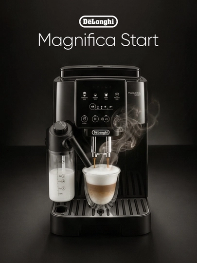 Кофемашина автоматическая De’Longhi ECAM220.60.B, с капучинатором LatteCrema — DELONG-22060B