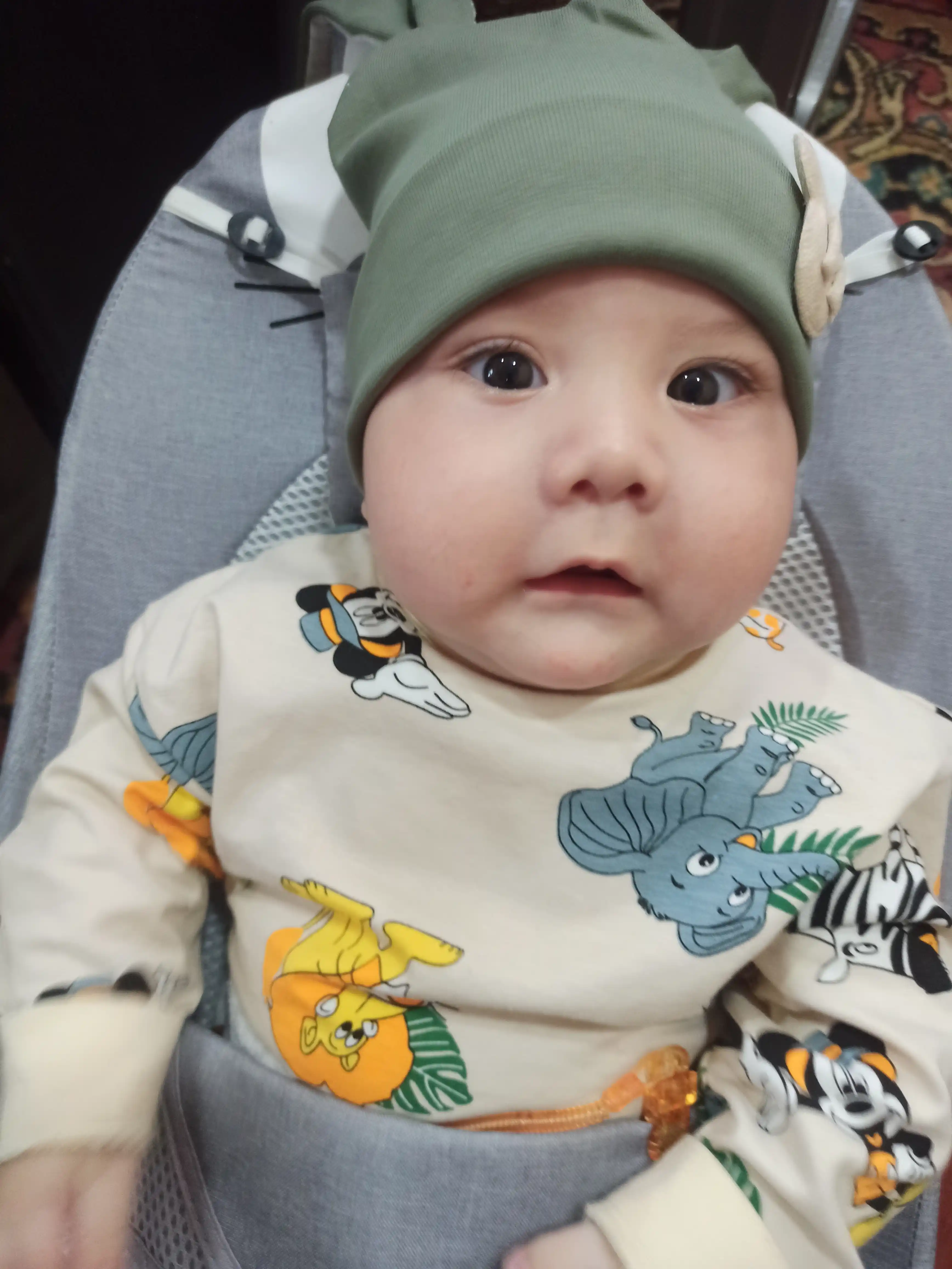 Шапка мальчиков и девочек, от 2 месяцев до 1 года
