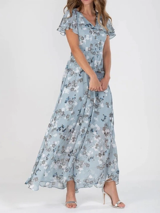 Ayollar uchun kundalik shifon ko‘ylagi – ELLY FASHION