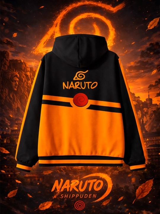 Attack on titan, naruto, demon slayer, kospley kostyumi, anime kiyim, kapyushonli
