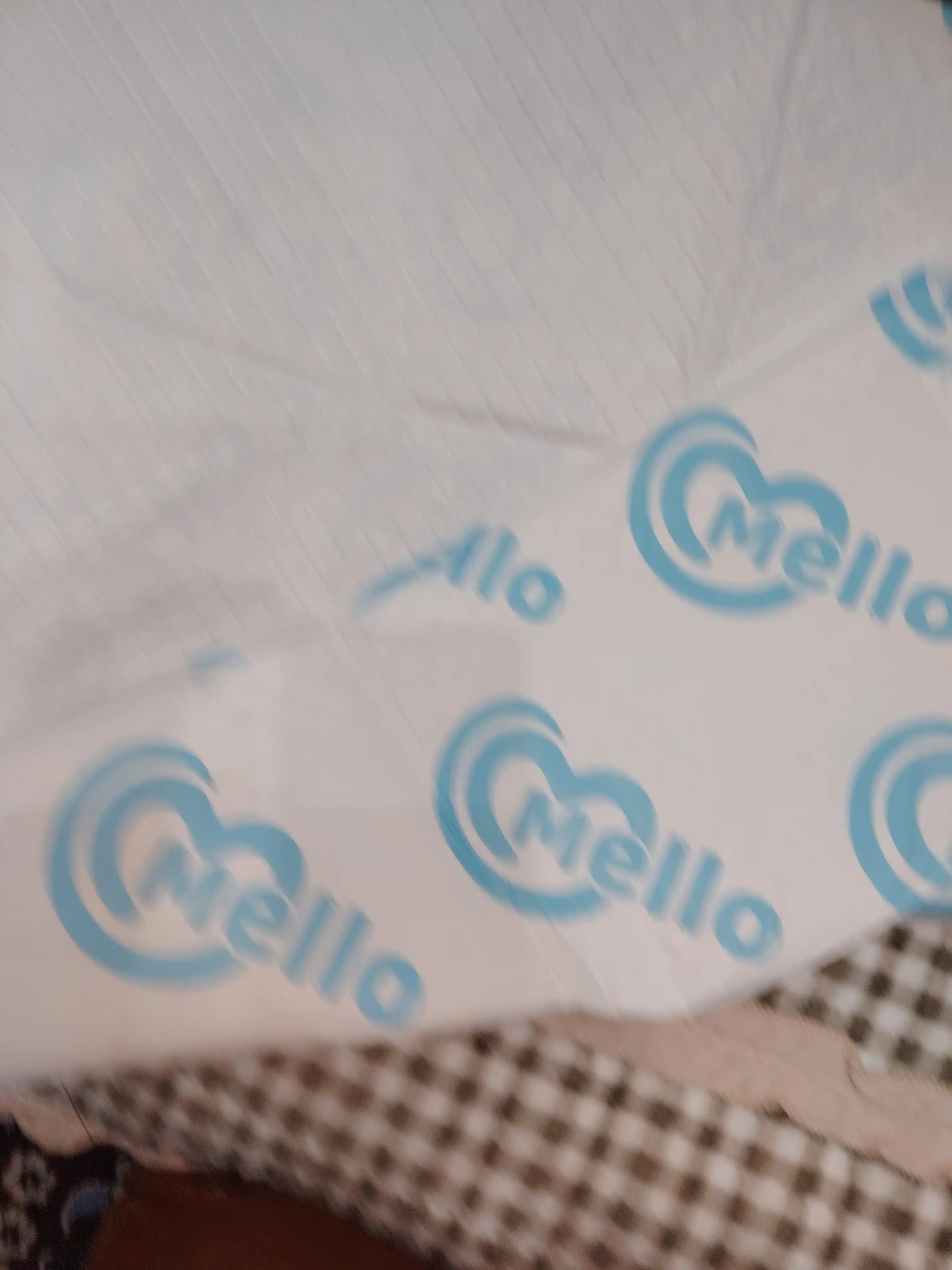Bir martalik tagliklar Mello, 60 * 90 sm, 10 dona