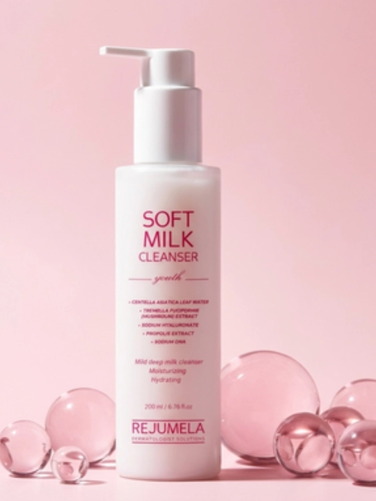 Rejumela Soft Milk Cleanser — yuz uchun yumshoq tozalovchi sut - 
