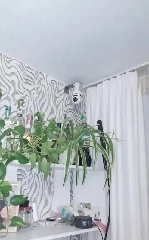 Simsiz Wi-Fi kuzatuv kamerasi, uy uchun Full HD, 2 kamerali