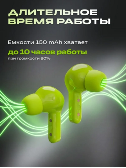 TWS беспроводные наушники сенсор управление LED дисплей мощный звук Android iOS