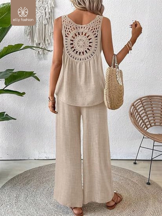 Ayollar yozgi kostyumi, kundalik erkin to‘plam - EllyFashion