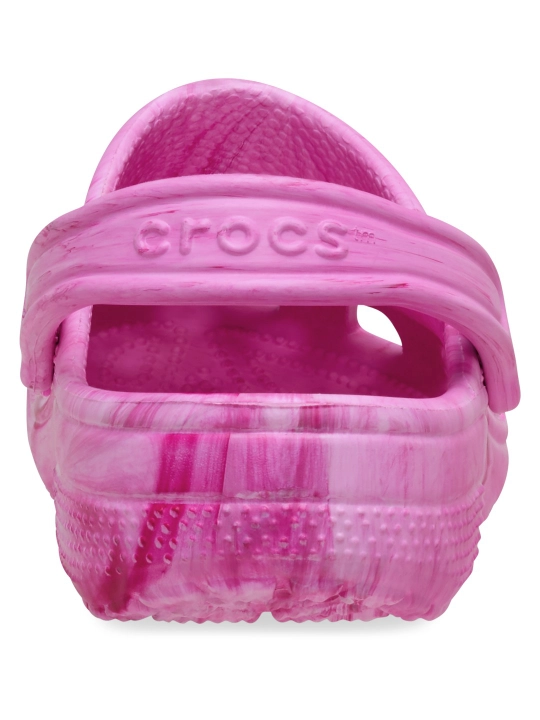 CROCS Classic Watercolor Marbled Clog 211602-7AV kloglari, bolalar uchun