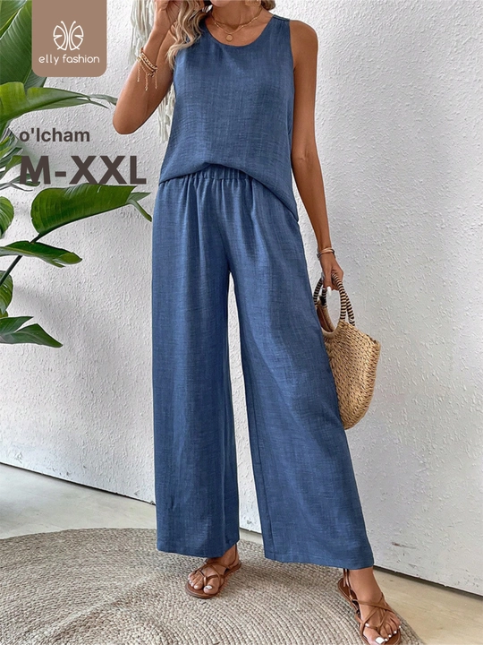 Ayollar yozgi kostyumi, kundalik erkin to‘plam - EllyFashion