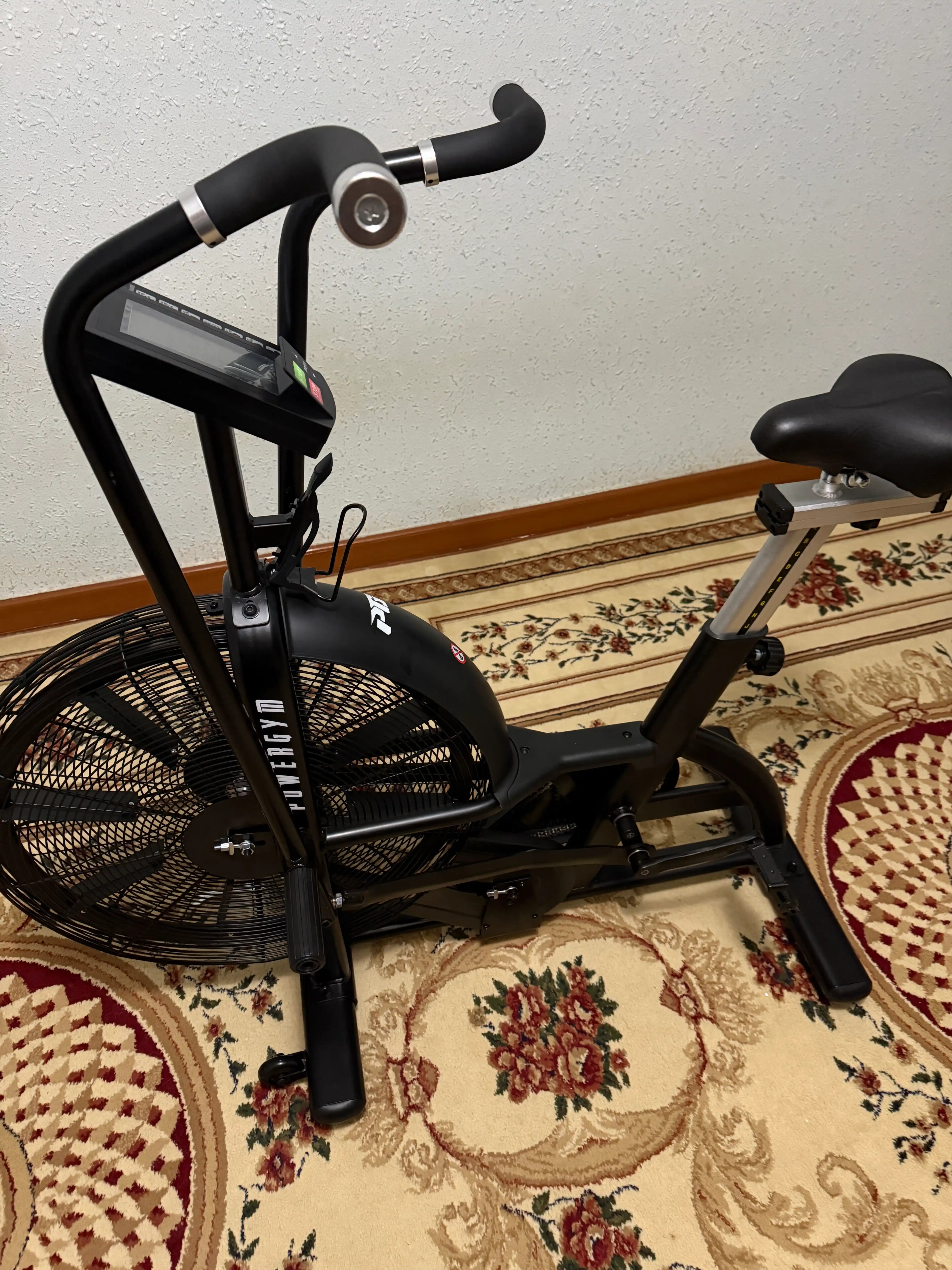 AirBike S-3 Powergym — мощный кардио-тренажёр до 150 кг для дома и зала