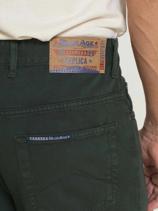Erkak shimlari Carrera Jeans to‘g‘ri, 100% paxta