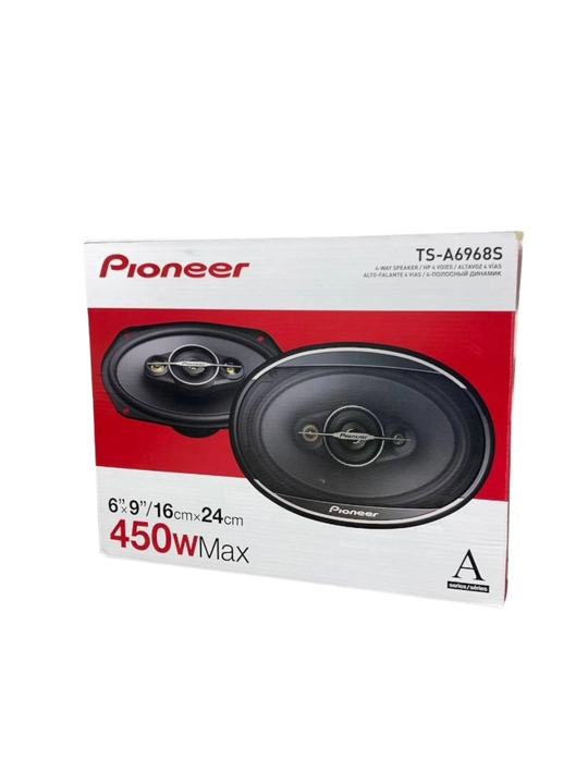 Авто колонка Pioneer TS-A6968S 6x9 дюймов, 4-полосная, черная, 450 Вт