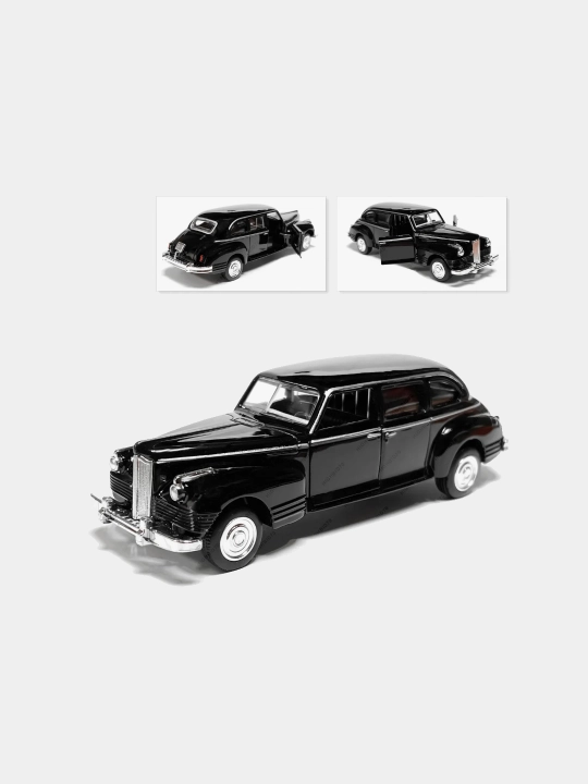 Машинка игрушка коллекционная модель ЗИС-110 металлическая 1:43 красный - 