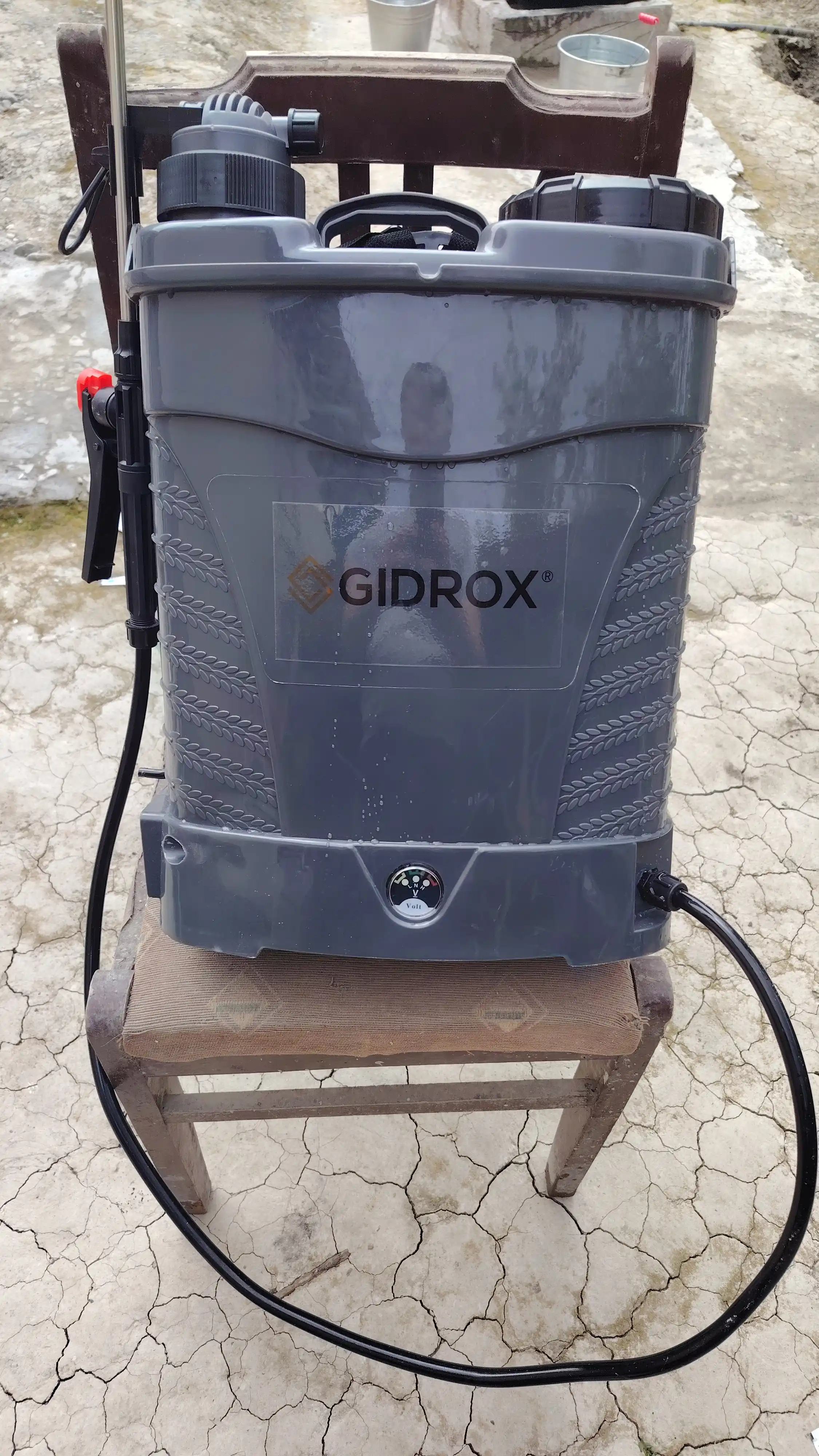 Akkumulyatorli purkagich GIDROX SD16-A 16L, 6 bar, bog‘ va tomorqa uchun