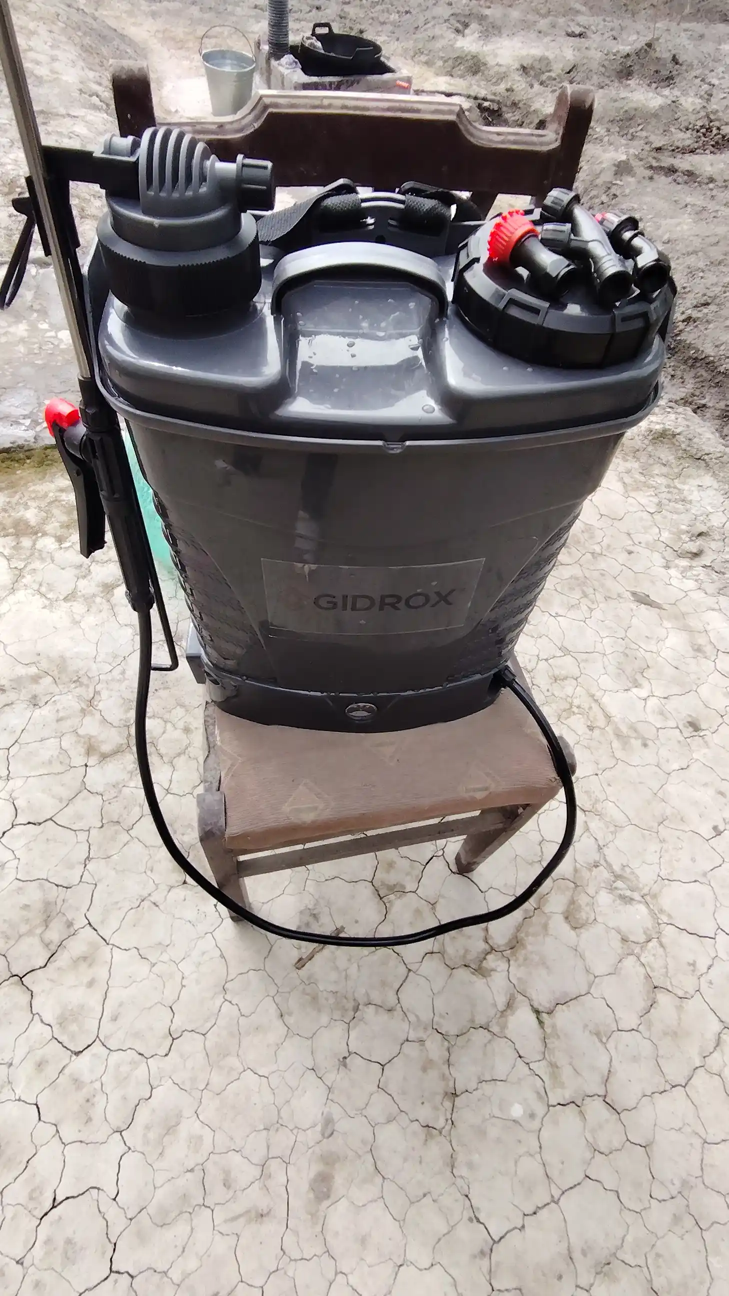 Akkumulyatorli purkagich GIDROX SD16-A 16L, 6 bar, bog‘ va tomorqa uchun