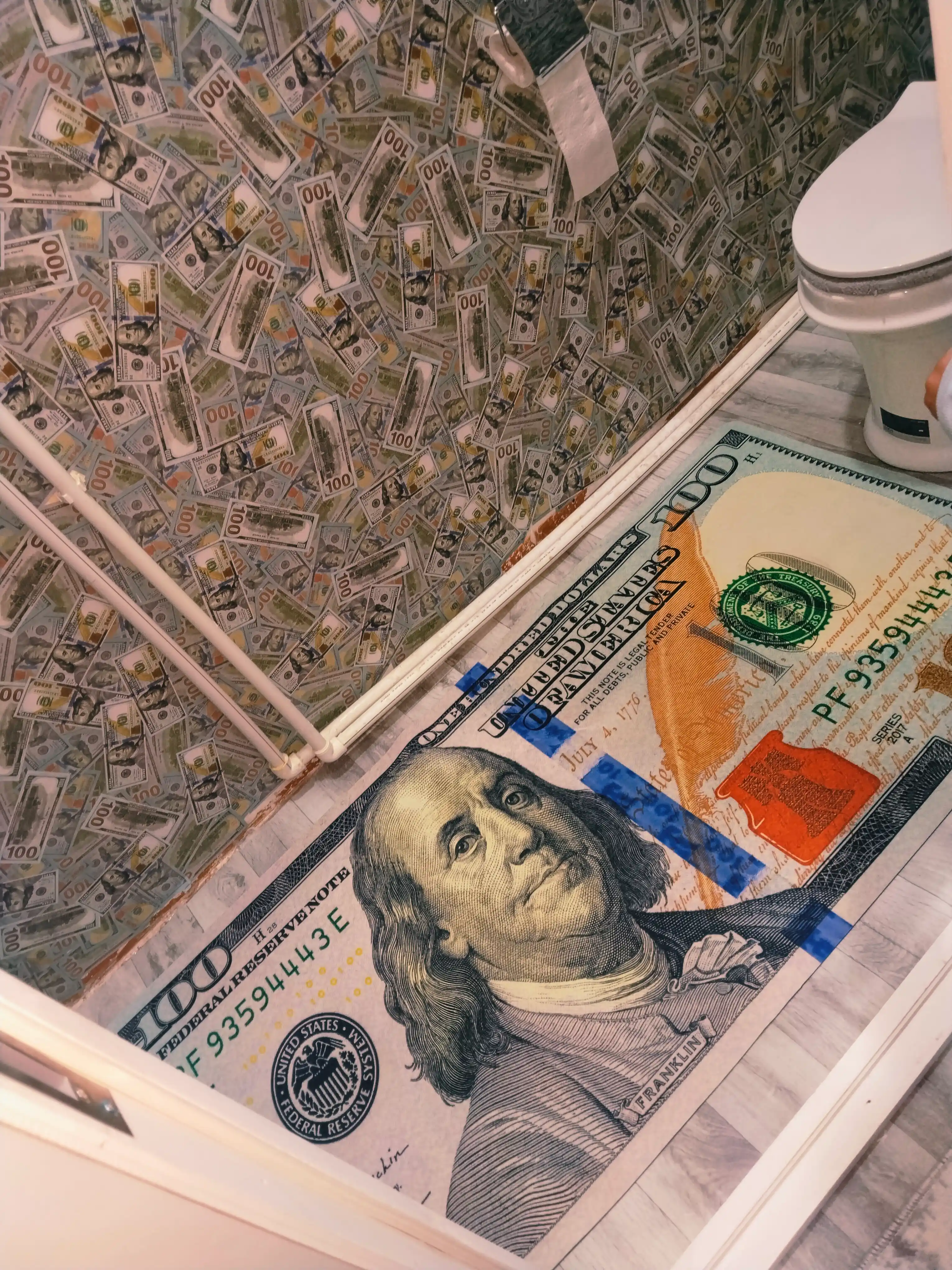 3D gullar bilan, rezina changni yutish gilamchasi