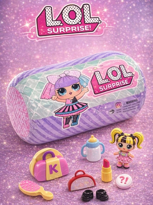 Капсула LOL Surprise – игрушка с сюрпризом: кукла и аксессуары - 