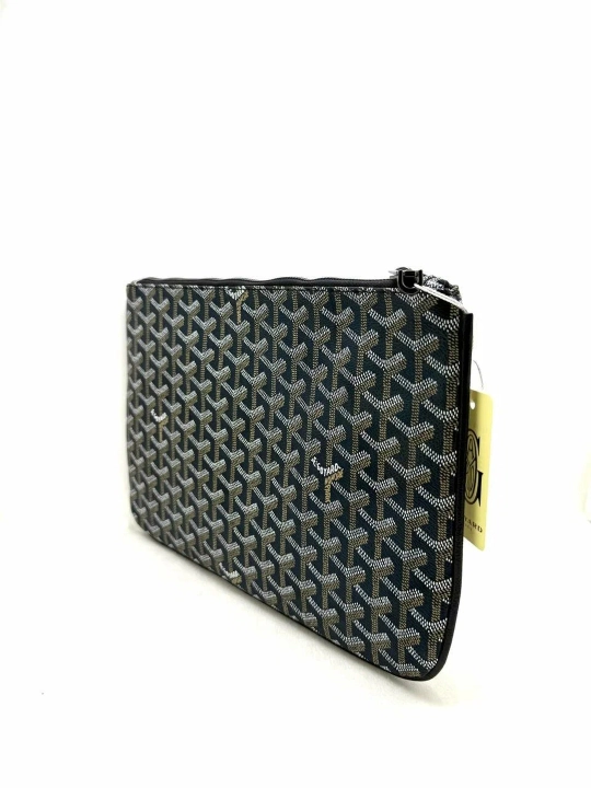 Мужская сумка Goyard из эко-кожи, барсетка для мужчин, дипломат