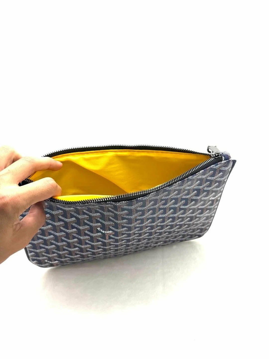 Мужская сумка Goyard из эко-кожи, барсетка для мужчин, дипломат