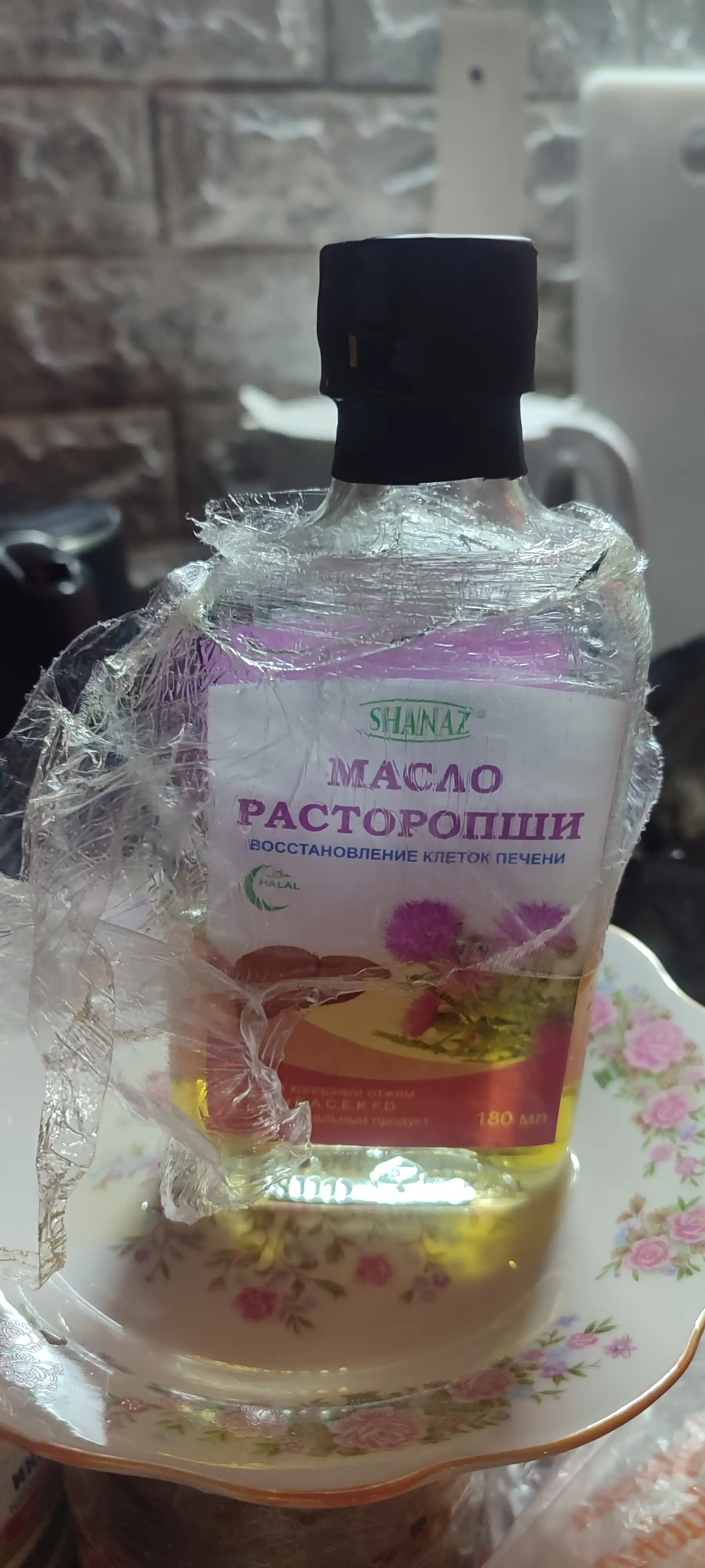 Масло расторопши Shanaz, 180 мл – для печени, очищения и иммунитета