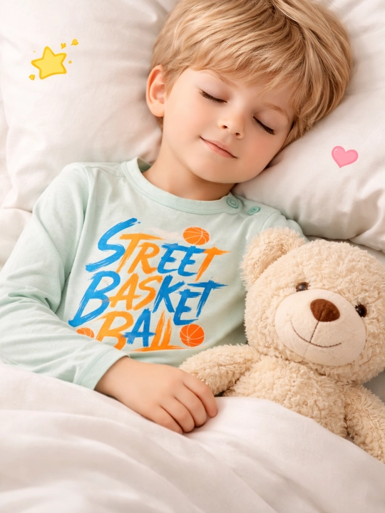 Bola pijama set uzun yengli uy kiyimi yumshoq qulay bolalar kiyimi trend