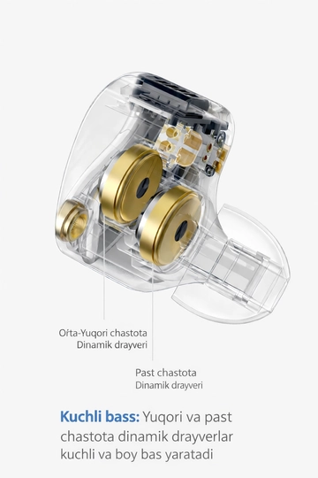 KZ Castor Pro проводные Hi-Fi IEM мониторные, с мощным басом и микрофоном наушники