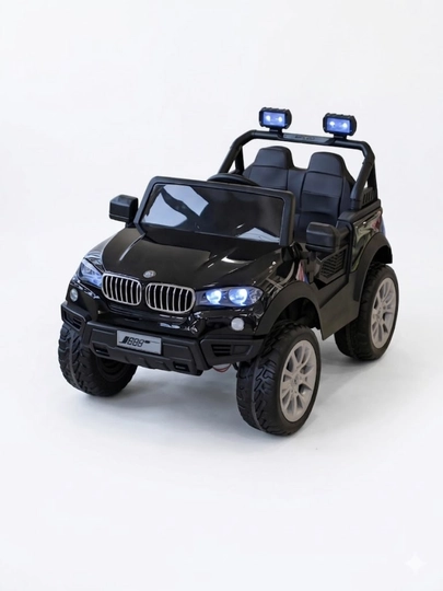Детский электромобиль BMW SUV, 4WD (полноприводный), с пультом и Bluetooth